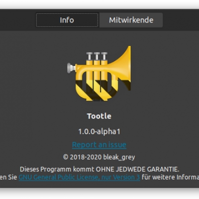 in mastodon mit tootle dudeln