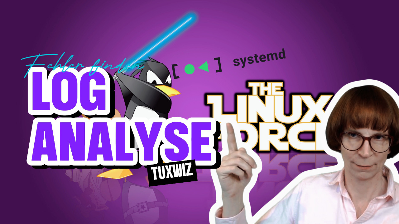  video: logdateien unter linux anzeigen und fehler analysieren