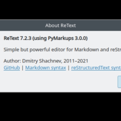 retext: ein einfacher markup-editor