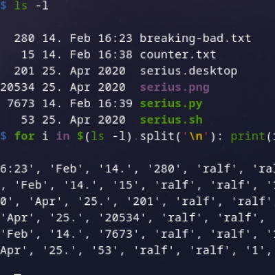 xonsh - die kombination von shell und python