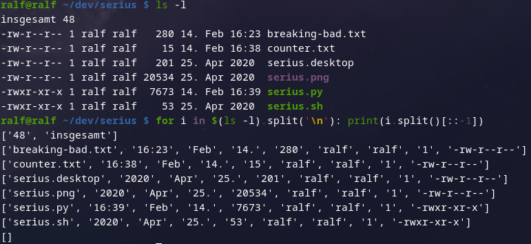 xonsh - die kombination von shell und python