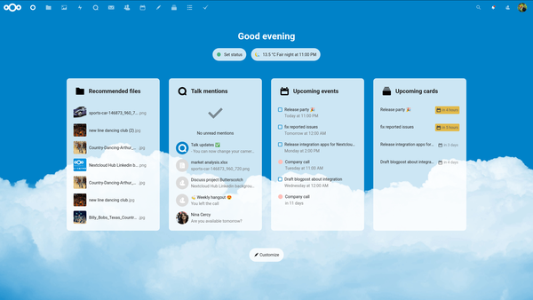 wo bleibt nextcloud 20?