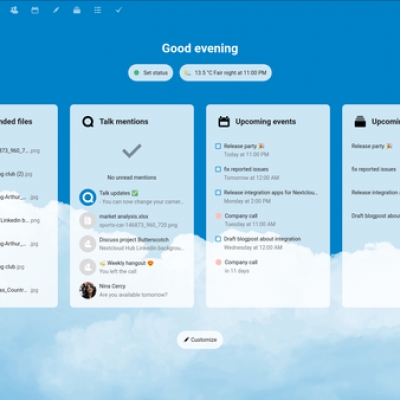 wo bleibt nextcloud 20?