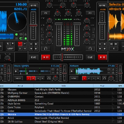 djing mit mixxx