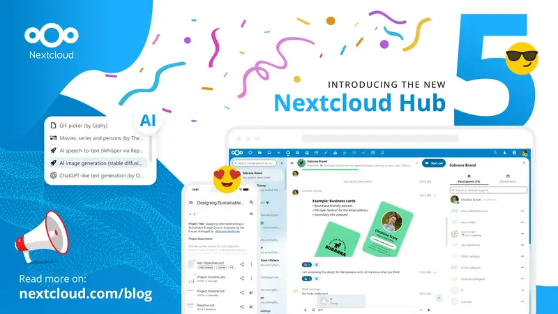 nextcloud hub 5 rollt aus