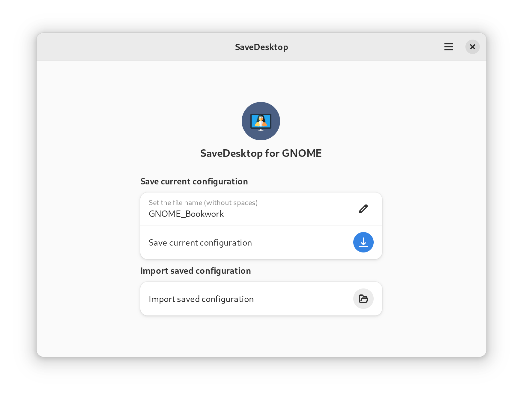 desktopeinstellungen sichern mit savedesktop