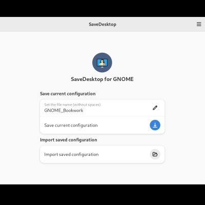 desktopeinstellungen sichern mit savedesktop