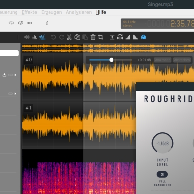 ocenaudio - die alternative zu audacity