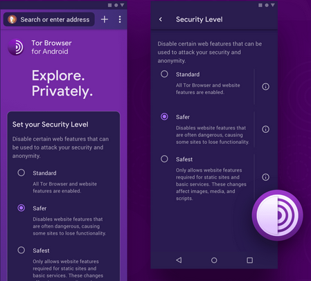 tor browser 10.0.3 für android
