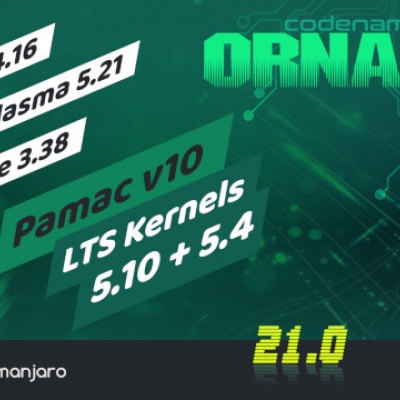 manjaro linux 21.0 erschienen