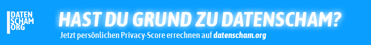 berechne deine datenscham