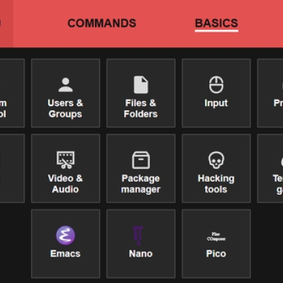 die linux command library