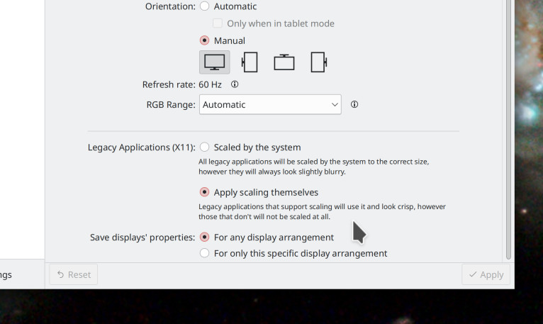 darstellung von xwayland apps unter kde plasma