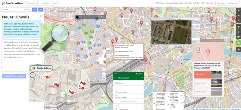 mitarbeit bei openstreetmap: "viel lesen um alles richtig einzutragen" oder "fang einfach an!"?