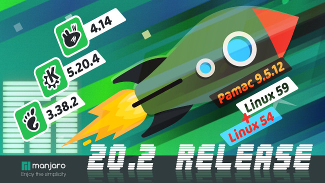 manjaro linux 20.2 erschienen