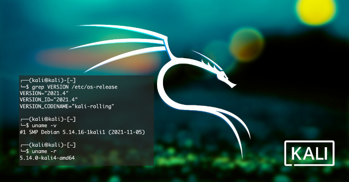 kali linux ist in der version 2021.4 erschienen