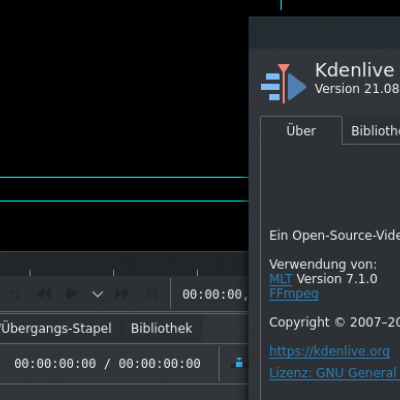update von kdenlive behebt viele bugs