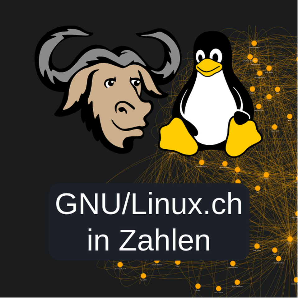 zum wochenende: gnu/linux.ch in zahlen