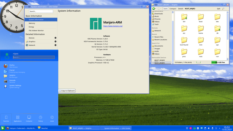 "manjaro xp" - die grenzenlose welt der themes