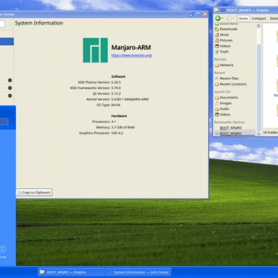 "manjaro xp" - die grenzenlose welt der themes