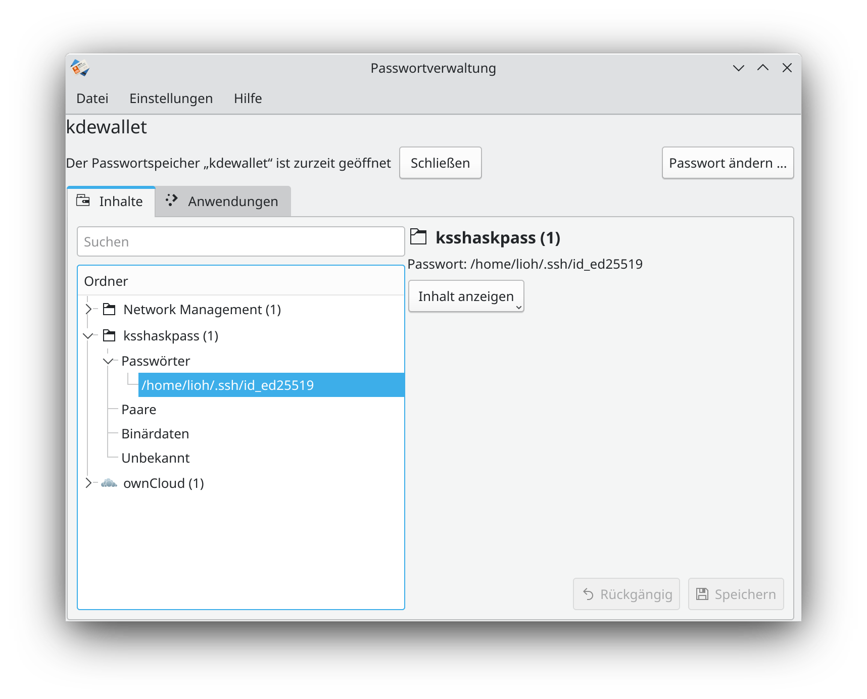 ssh-agent unter kde plasma automatisch starten