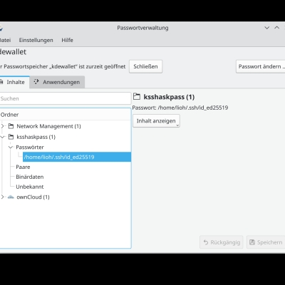 ssh-agent unter kde plasma automatisch starten