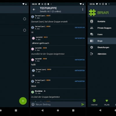 erste erfahrungen mit dem messenger briar