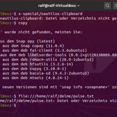 tipp: dateipfad ins terminal kopieren