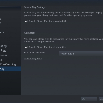 windows spiele unter linux spielen mit proton