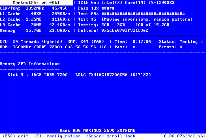 memtest86+ v6.0 veröffentlicht