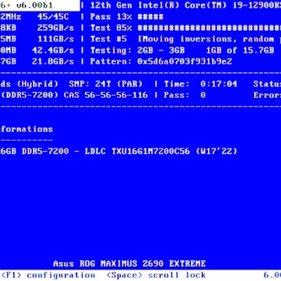 memtest86+ v6.0 veröffentlicht