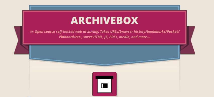 video: dein eigenes internetarchiv mit archivebox