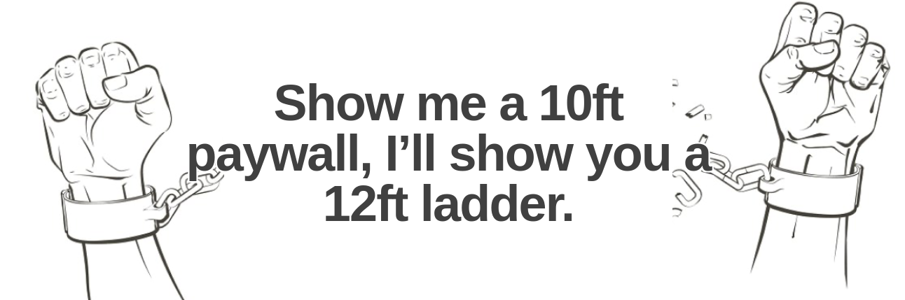 paywalls umgehen mit 12ft ladder
