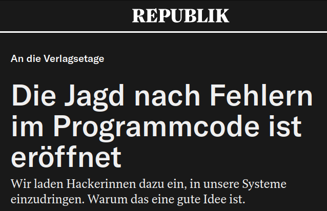 die republik hacken