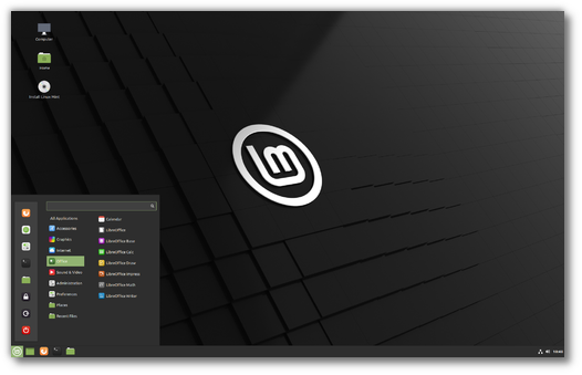 cinnamon 5.2 desktop