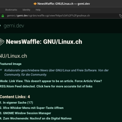 news reader im geminispace