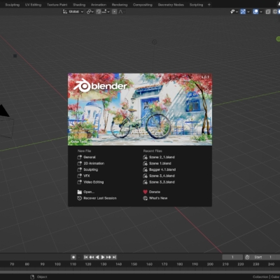 blender serie: teil 1, einführung und Übersicht