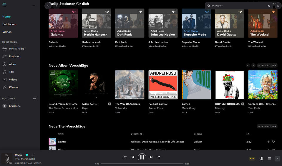 serie: musik-streamer - tidal