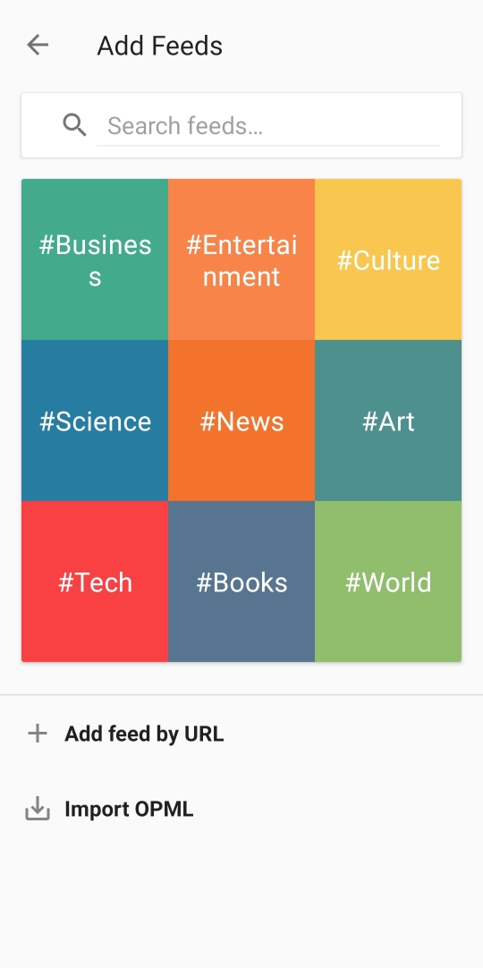 nicefeed - leichtgewichtiger rss-client für android