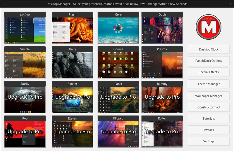 makulu shift mit 16 desktops