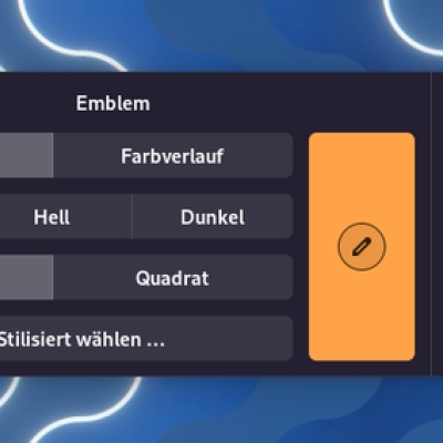 ein logo bauen mit emblem