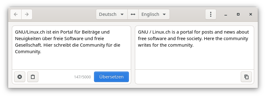 dialect - Übersetzungen auf dem desktop