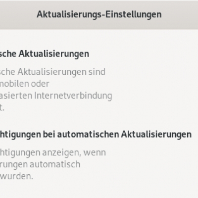 gnome-software updates deaktivieren