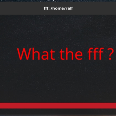 fff - fucking fast file-manager
