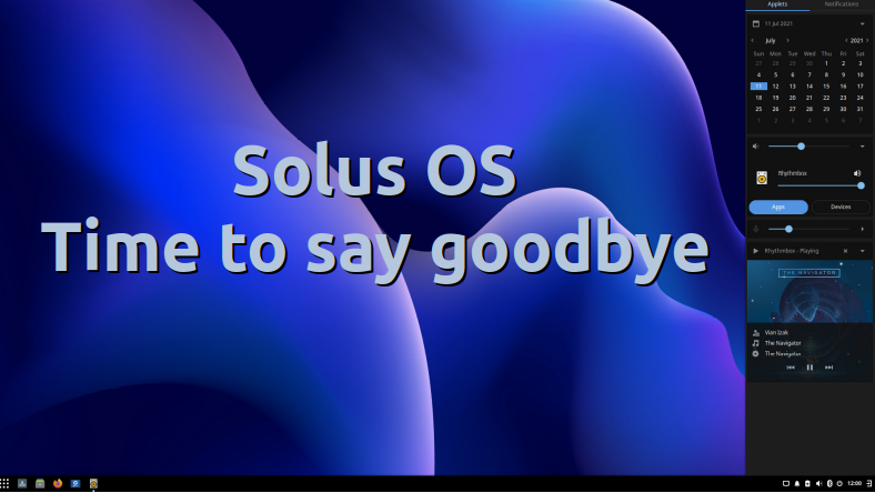 solus verabschiedet sich von gtk