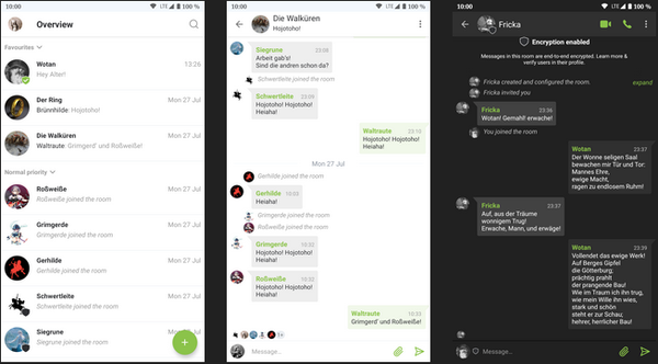 schildichat - ein alternativer matrixclient