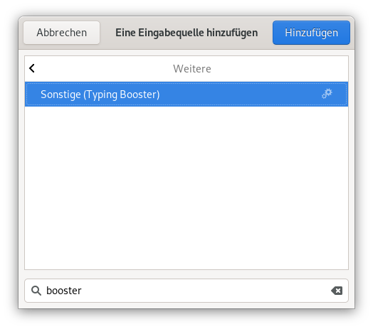 einfacher tippen mit ibus-typing-booster