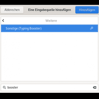 einfacher tippen mit ibus-typing-booster