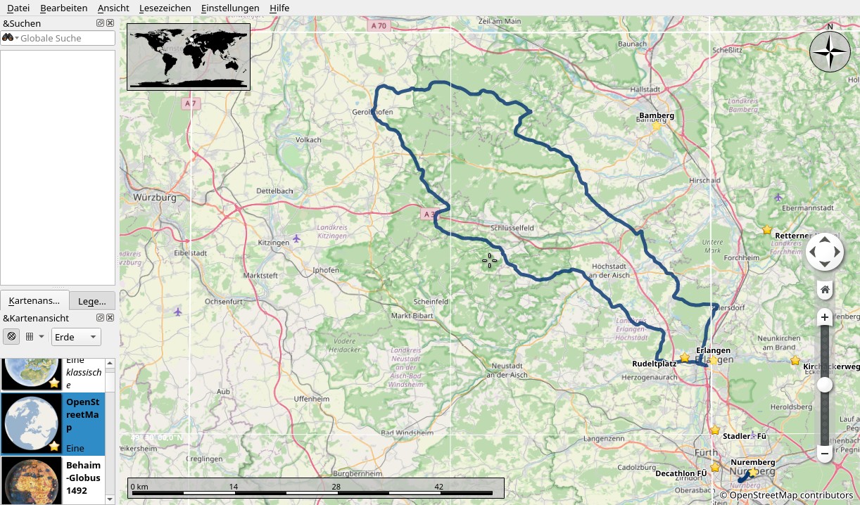 zur darstellung von gpx tracks in marble