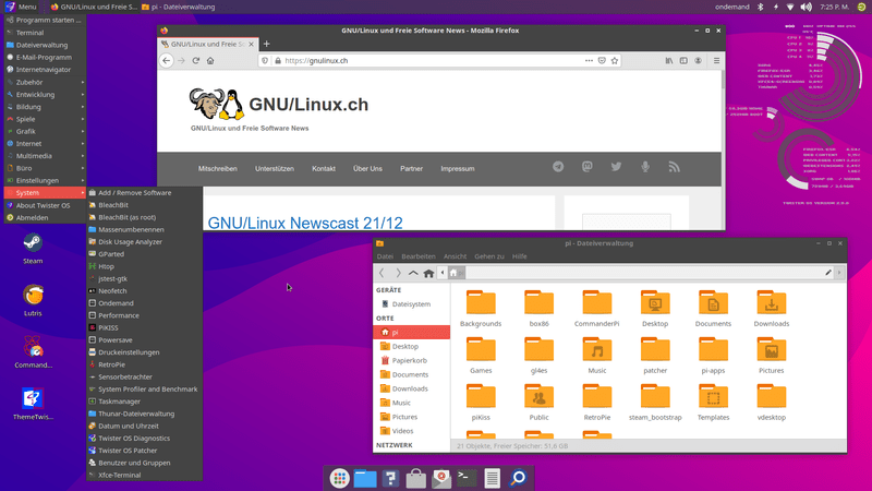 twister os: distribution für den raspberry pi